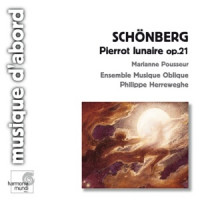 Philippe Herreweghe, Marianne Pousseur & Ensemble Musique Oblique - Pierrot lunaire, Op. 21, Teil I: Mondestrunken
